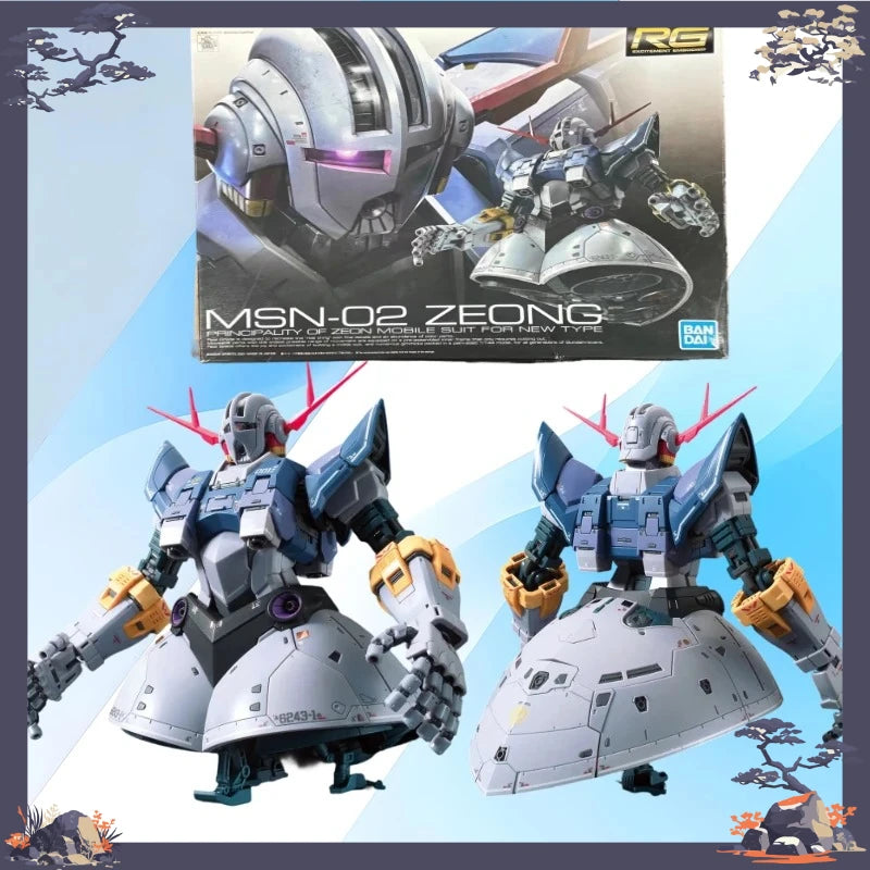 [In Stock] Bandai RG UC 1/144 MSN-02 ZEONG Assembly Model
