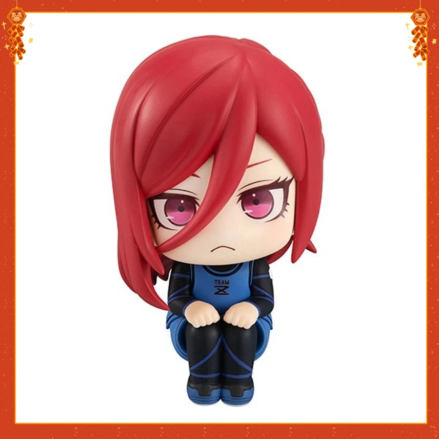 *10cm Blue Lock Anime Figure Look Up Isagi Yoichi/Nagi Seishiro Action Figure Bachira Meguru Figurine Collection Model Doll Toys