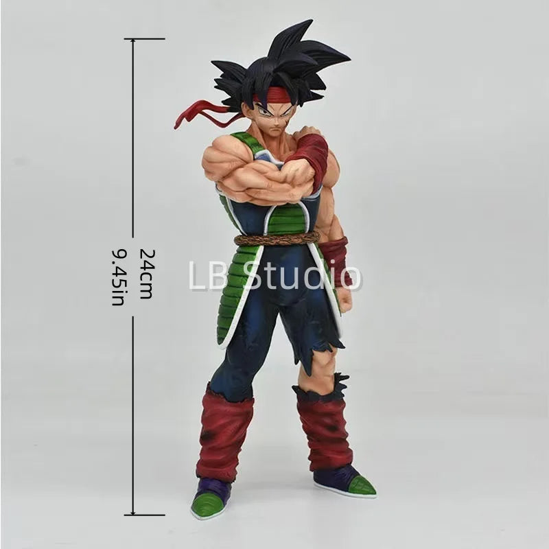 24 см/9,45 инча Аниме DBZ Бардок Фигурка Бардок Екшън Фигурка Колекционерска Фигурка Модел Играчка Подарък
