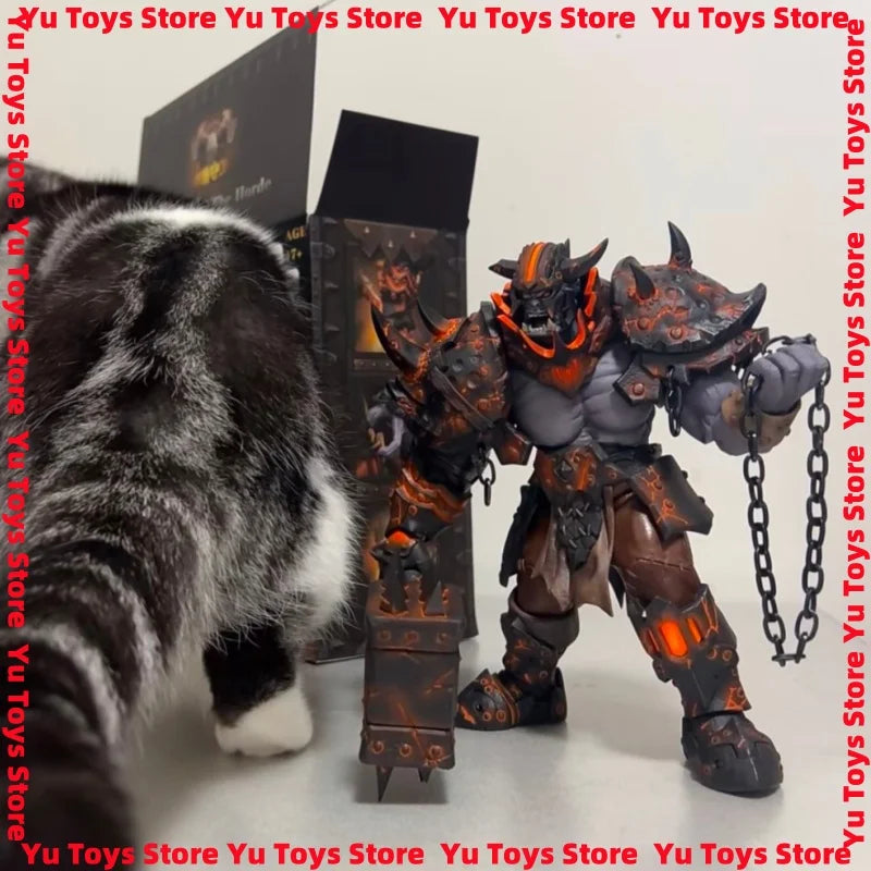 In Stock 1/10 Scale Greyknight Wow Orc No.05 Magma Forgemaster Guardian Of The Horde Grey Kniaht Full Set Action Figure 2025