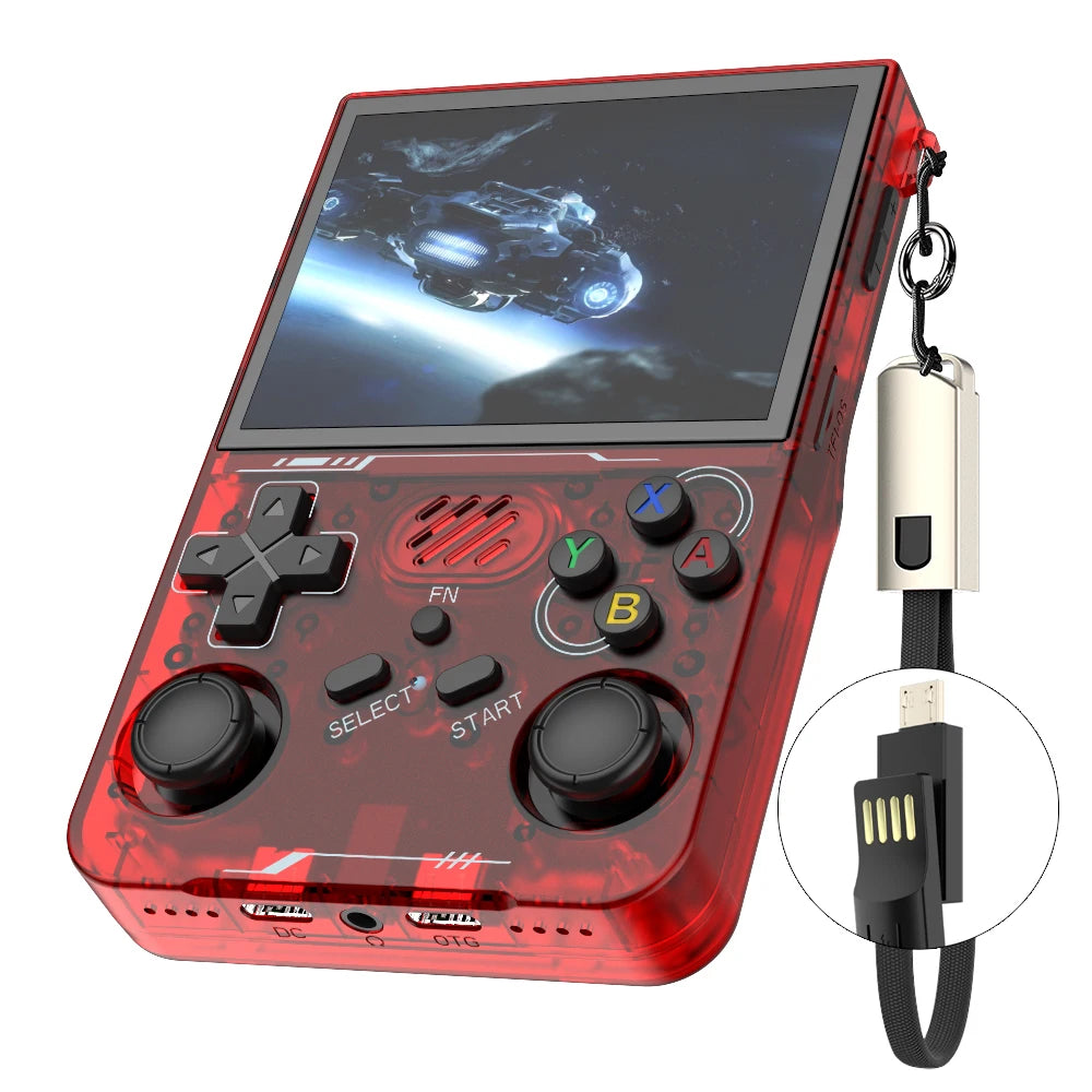 R36S updated R36XX Retro Handheld Game Console Linux ARKOS 3.5Inch IPS Screen