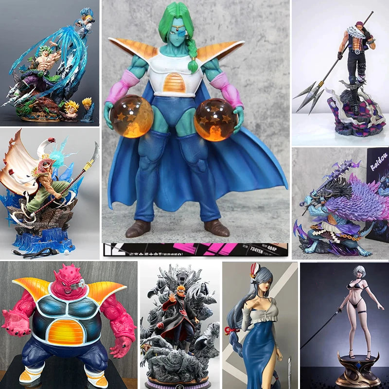 Anime Dodoria Dragon Ball EX Kyoufu Zarbon Figure Gogeta VS Broli Figurine GK Pain Action Figures PVC Edward Newgate Statue Toys