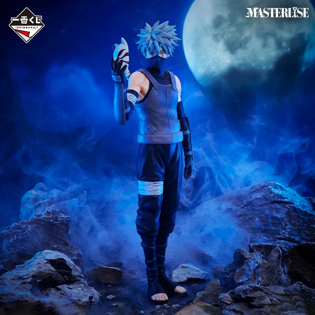 100% Original in Stock Bandai Spirits Ichiban Kuji, Masterlise Naruto Shippuuden Hatake Kakashi Anbu Collection Series
