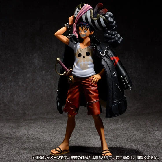 In Stock Original BANPRESTO One Piece THE GRANDLINE SERIES Monkey D. Luffy Anime Figure Toy Gift Ornament