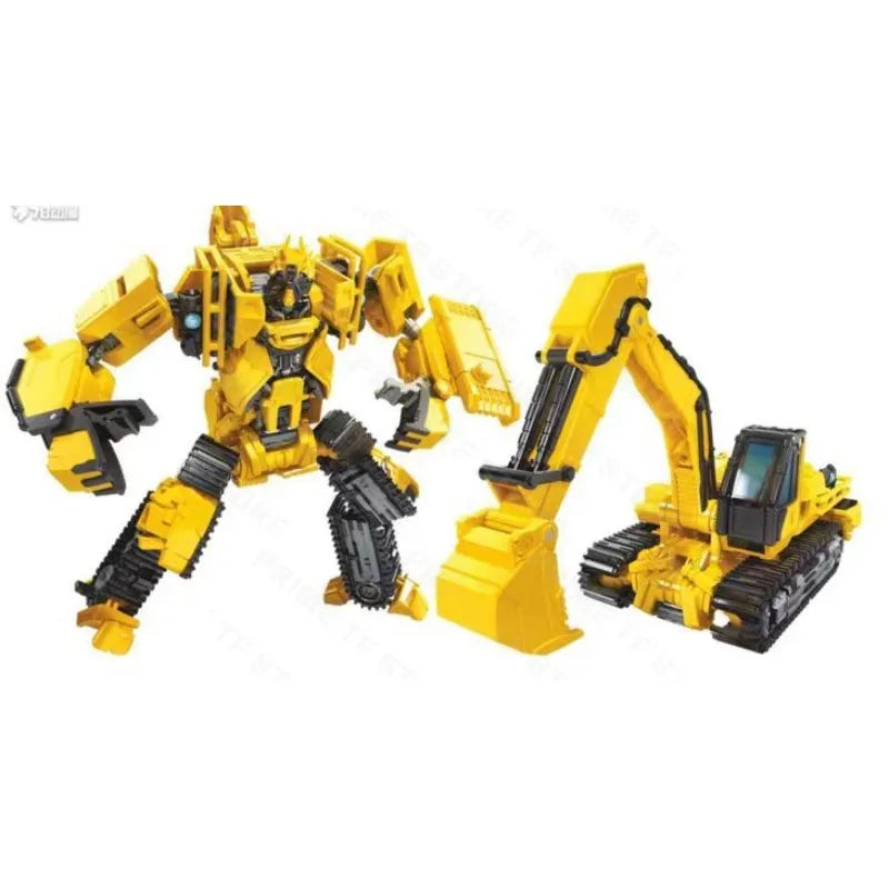 Original Hasbro Transformers Toy SS Studio Series SS41 SS-41 CONSTRUCTICON SCRAPMETAL Deluxe D-Class Anime Figure Toy Model