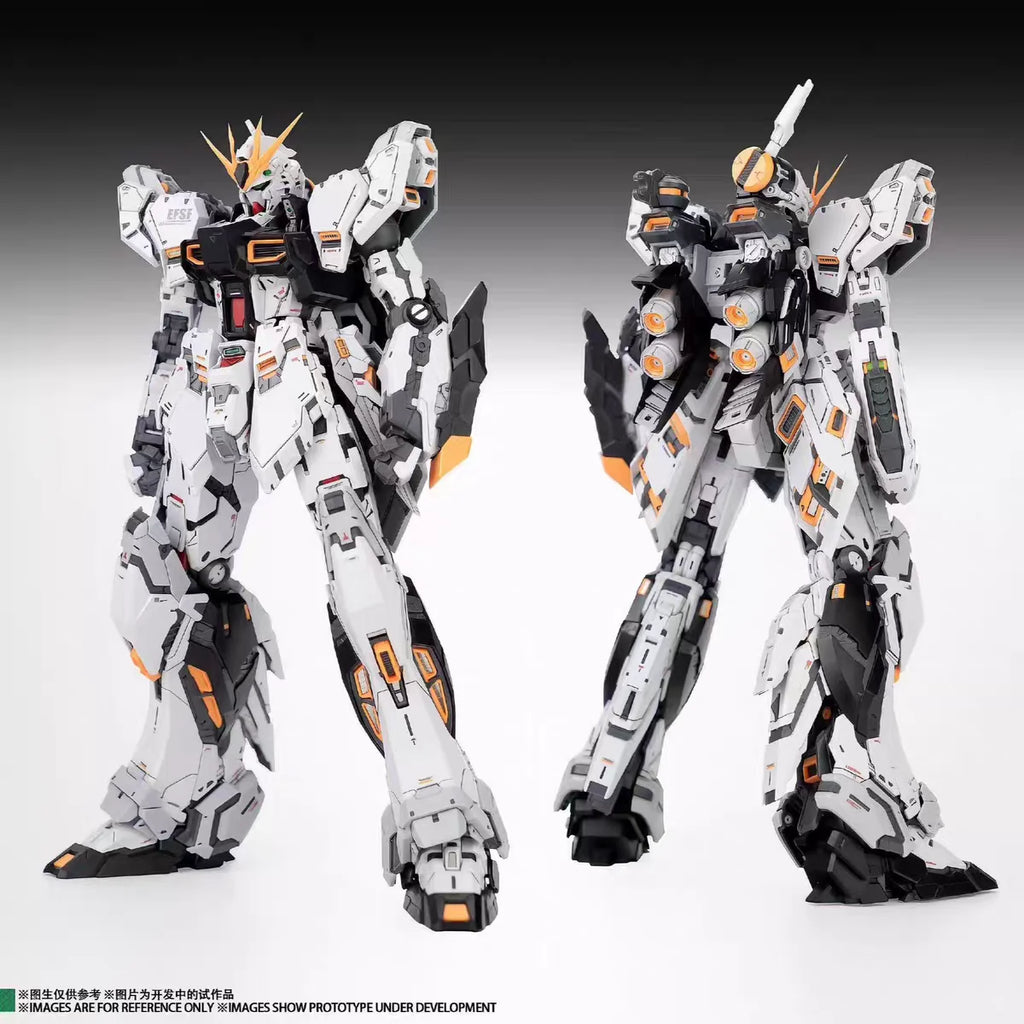 In Stock NONGCHANGZHU Model Rx-93 V Gk Assembly Model Kits 1/100 Mg Anime Action Figure Robot Plastic Model Gifts Toys
