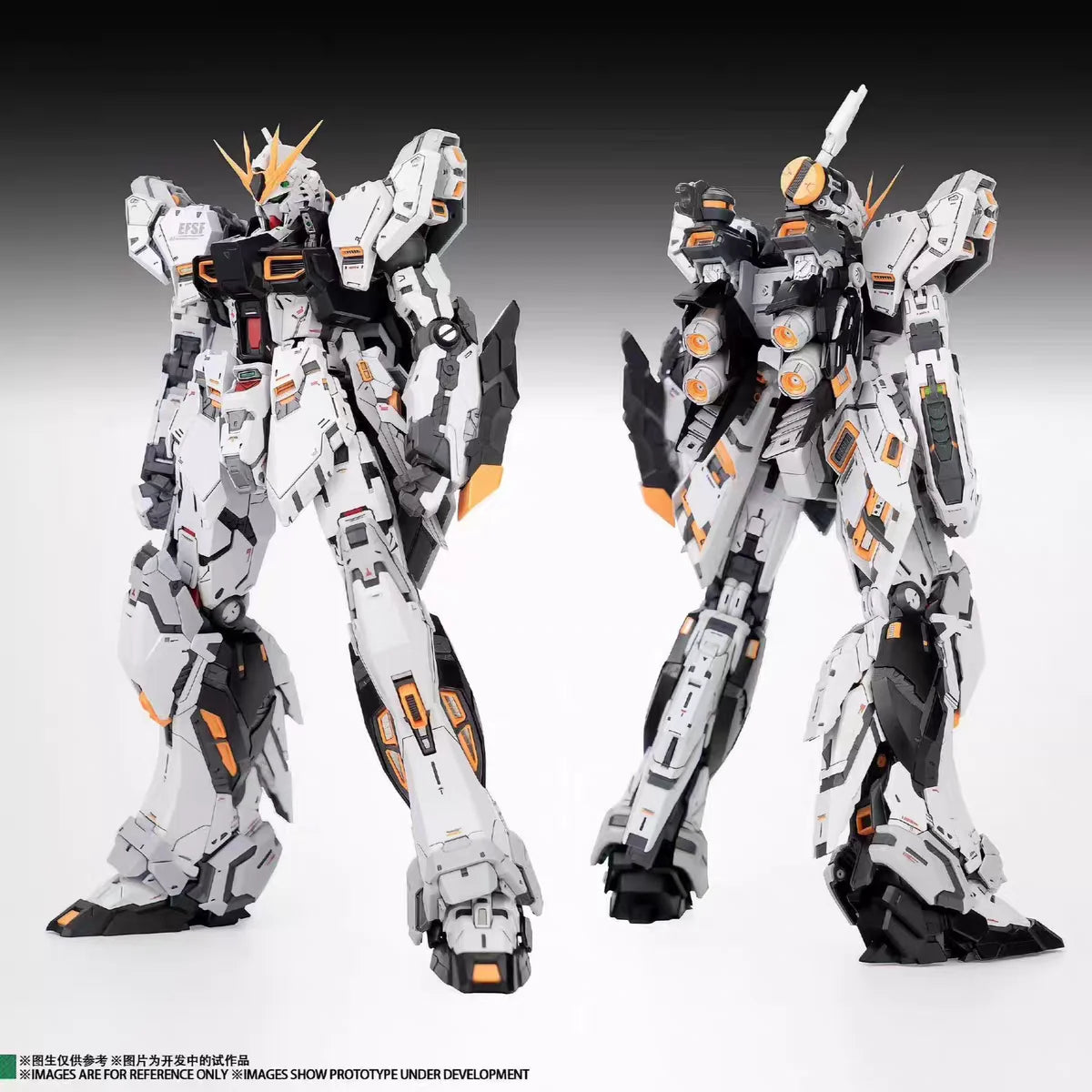 In Stock NONGCHANGZHU Model Rx-93 V Gk Assembly Model Kits 1/100 Mg Anime Action Figure Robot Plastic Model Gifts Toys