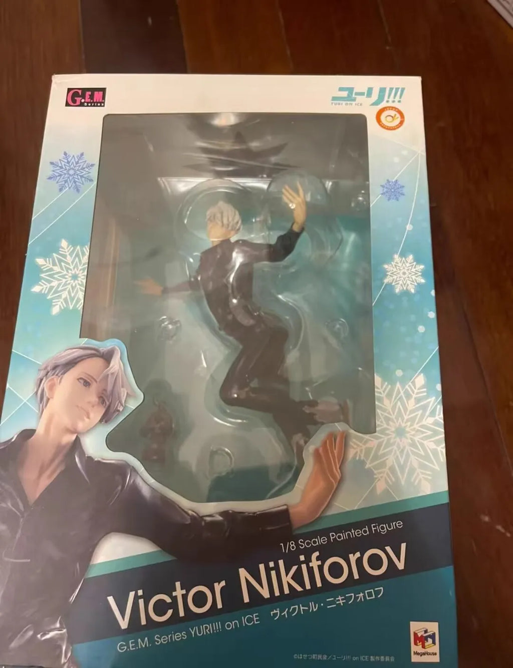 In Stock Original Genuine YURI!!! on ICE MegaHouse Victor Nikiforov Action Figure Character Animation Character Model Toy Doll