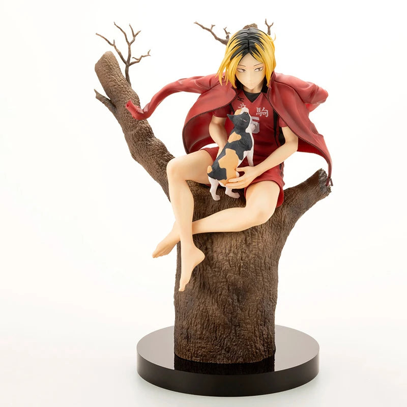 Genuine Haikyuu!! Original Kotobukiya ARTFX J Kozume Kenma Anime Character PVC Collectible Model Doll Figurine Decoration Gift