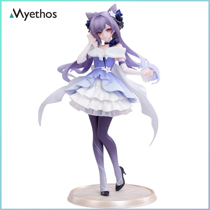 MYETHOS Gift+ Genshin Impact Keqing Resplendent Feast Ver 1/8 Scale Painted Figure PVC ABS Collectible Model Toy Cartoon Cute