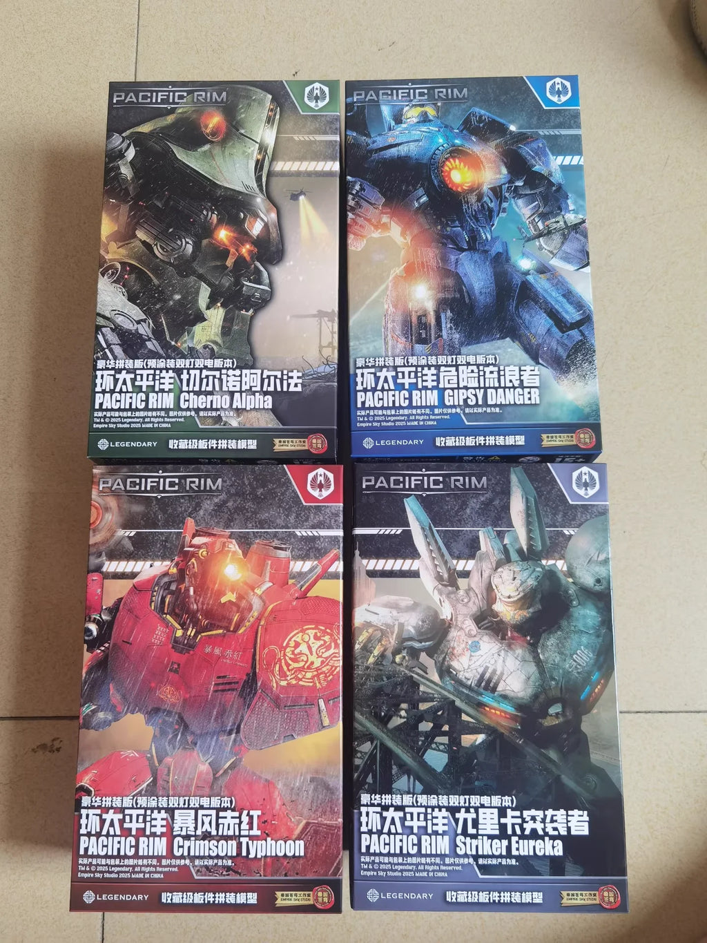 In Stock EMPIRE SKY STUDIO Gipsy Danger Crimson Typhoon Movable Figure Cherno Alpha Striker Eureka Collection Model Toys Mecha