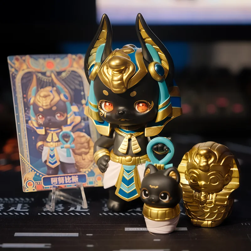 Aaru Garden V3 Series Blind Box Egyptian Mythology Anime Figure Model Toy Desktop Collection Decoration Festival Birthday Gifts