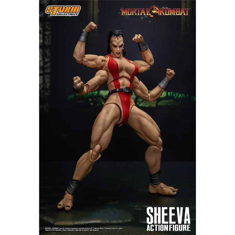 New in Stock Storm Toys 1/12 Mortal Kombat SHEEVA Four Hands Siva DCMK19 Action Figure Sculpture Demon Slayer
