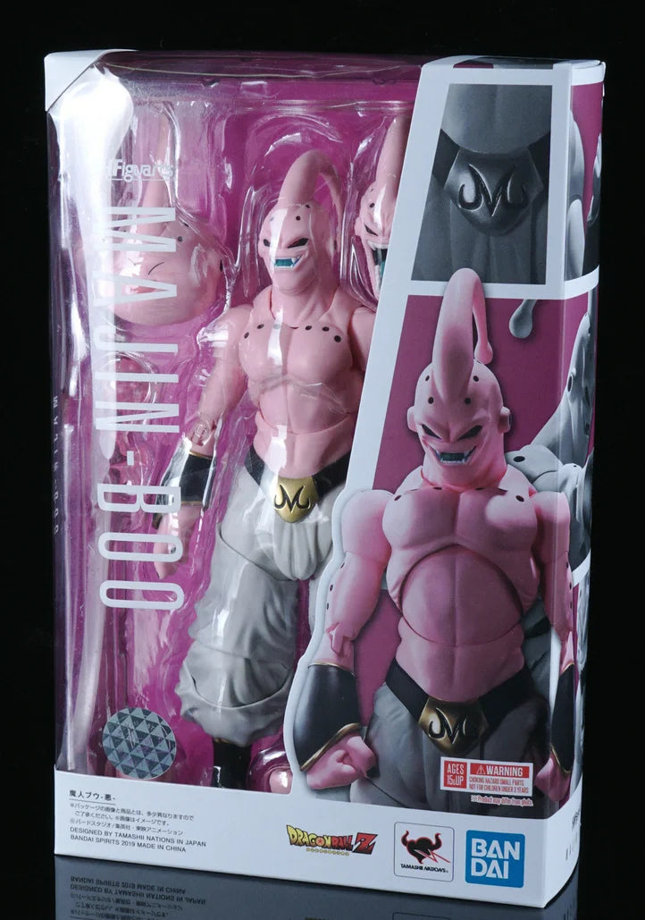 In Existence Bandai Original S.H. Figuarts Majin Buu Evil Dragon Ball Z Anime Action Figure Model Toy Gift Collection