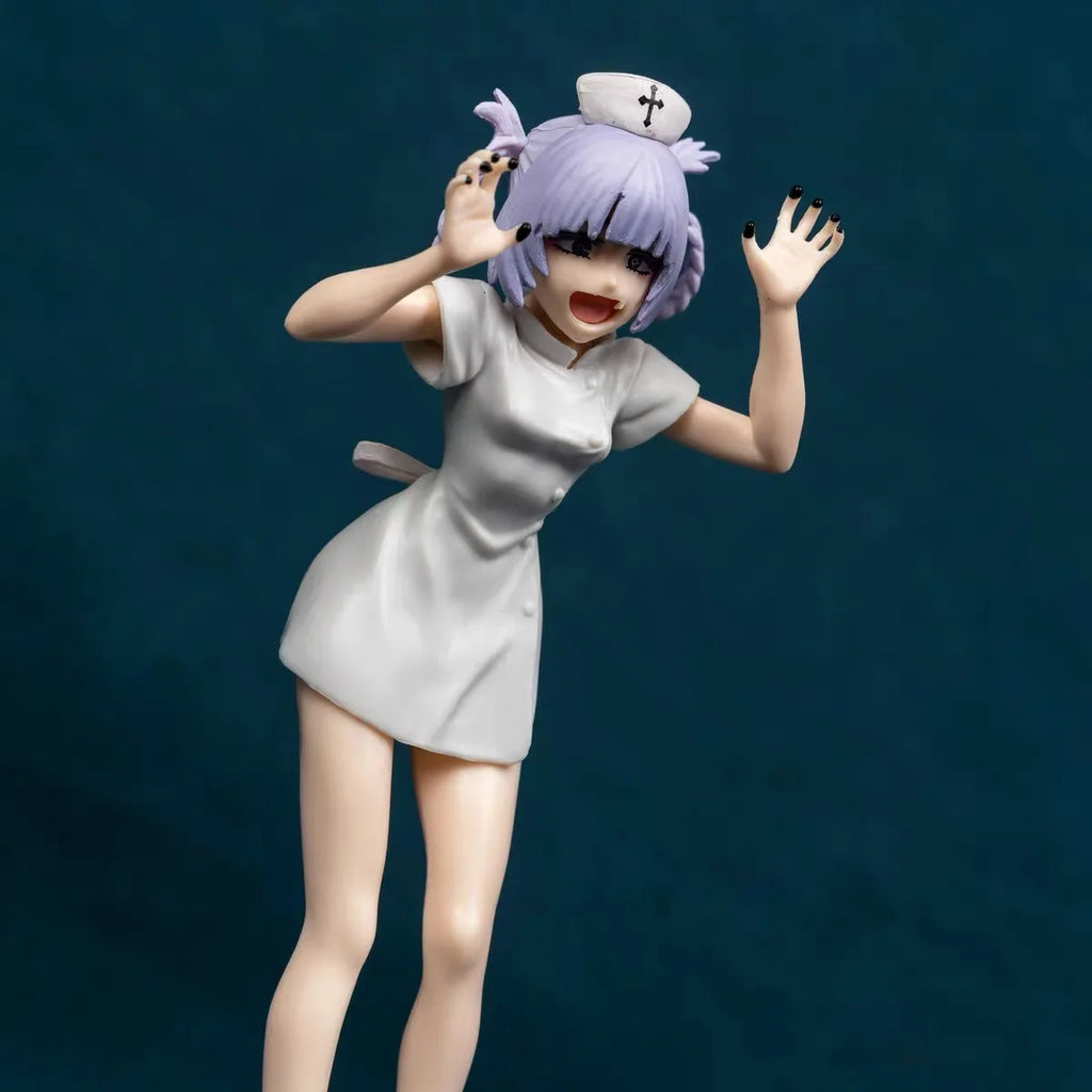 Hot 18cm Anime Call Of The Night Nanakusa Nazuna Vampire Nurse PVC Action Figure Collection Model Doll Ornaments Toys Gift