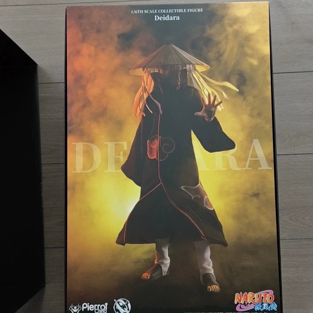 In Stock RocketToys Original Naruto Akatsuki Deidara Soldier Action Figure Anime Model Trendy Toys Desktop Doll Collectibles