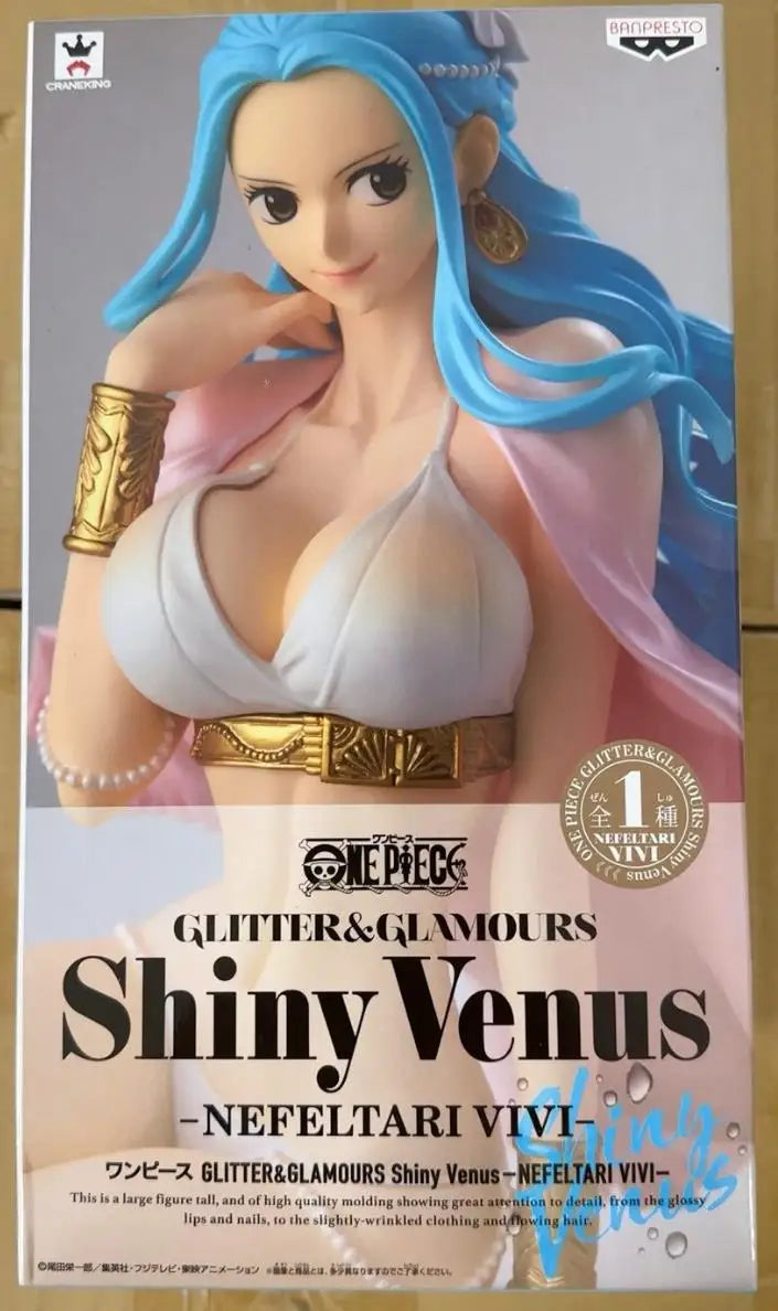 Spot SaleBandai Officially Licensed BANPRESTO One Piece GLITTER&GLAMOURS Shiny Venus-NEFELTARI VIVI Figure Anime Mol Genuine Box