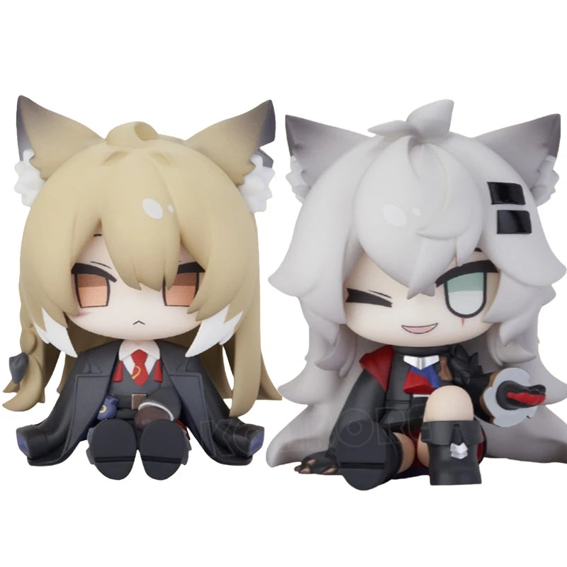 20cm Arknights Halloween Suzuran Anime Figure Amiya/Rosmontis Action Figure Lappland/Texas/Vulpisfoglia Figurine Model Doll Toys