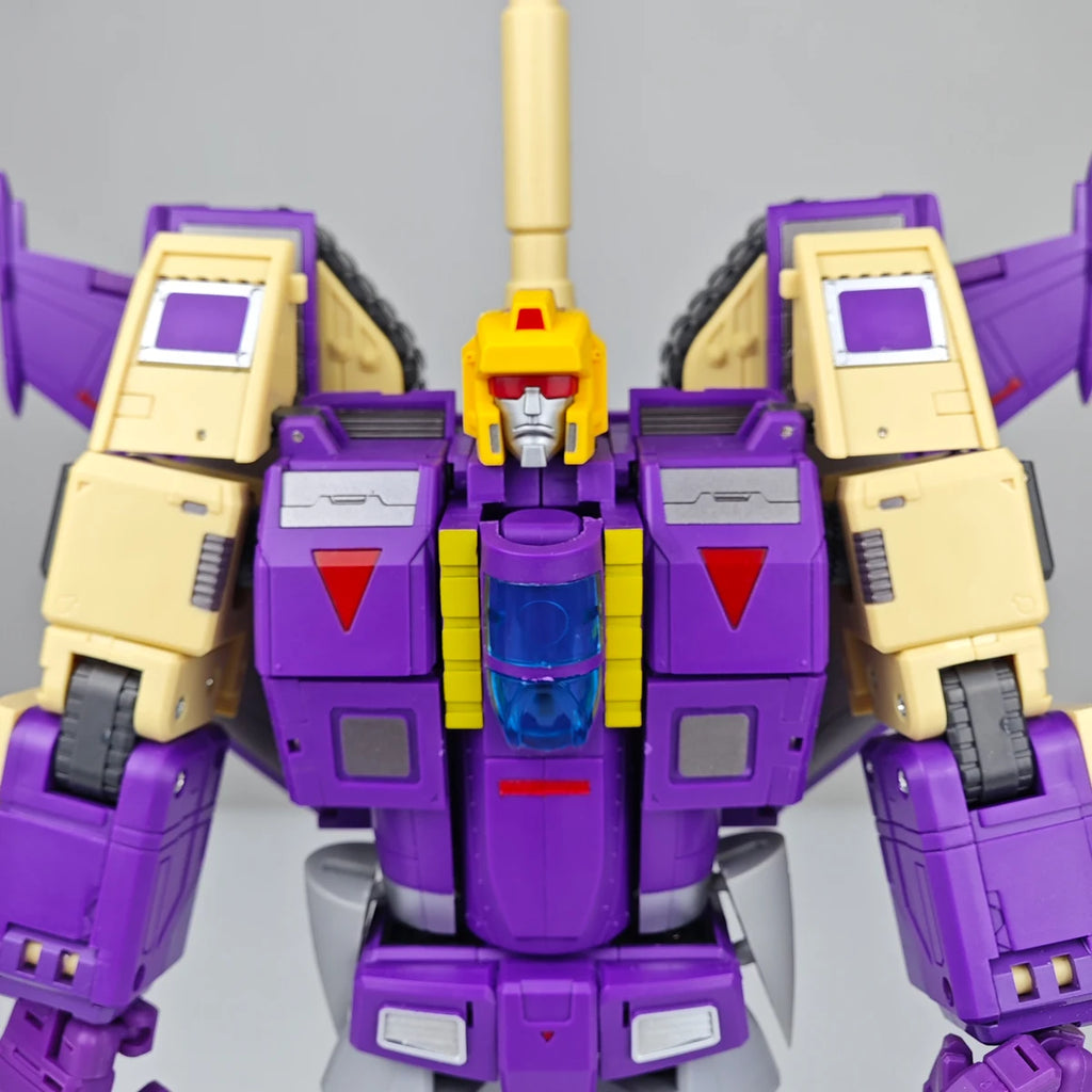 DX9 Transformation D08 25cm Bliztwing Lightning Gewalt Three-transformation Aircraft Tank Animation G1 Action Doll Model Robot