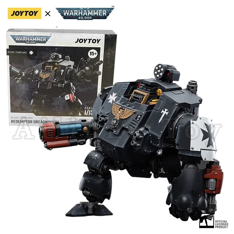 JOYTOY 1/18 Action Figure 40K Black Templars Squads Anime Collection Military Model