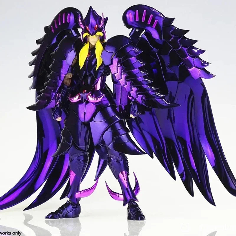 CS Model Saint Seiya Cloth Myth EX Hades Army 108 Specters Wyvern Rhadamanthys/Griffon Minos/Garuda Aiacos Action Figure Metal