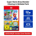 Nintendo Switch Game - Super Mario Bros. Wonder + Meetup in Bellabel Park  - Games Cartridge Physical Card TV Tabletop Handheld