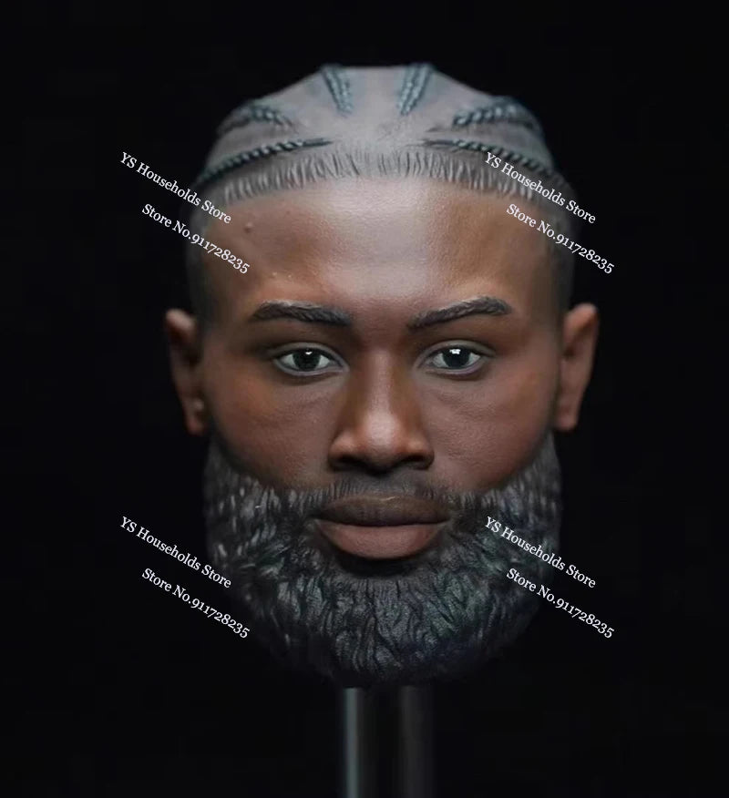 Limited Stock 1/6 Basketball Athele Delicate Painted Head Sculpt Model Toys Accessory For 12" Male Action Figure Body Decoration