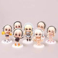 1pcs Random Style 10CM New Anime SUPER SONICO kawaii cute Q version swimwear maid Figure PVC Model Toys Doll collect Gifts