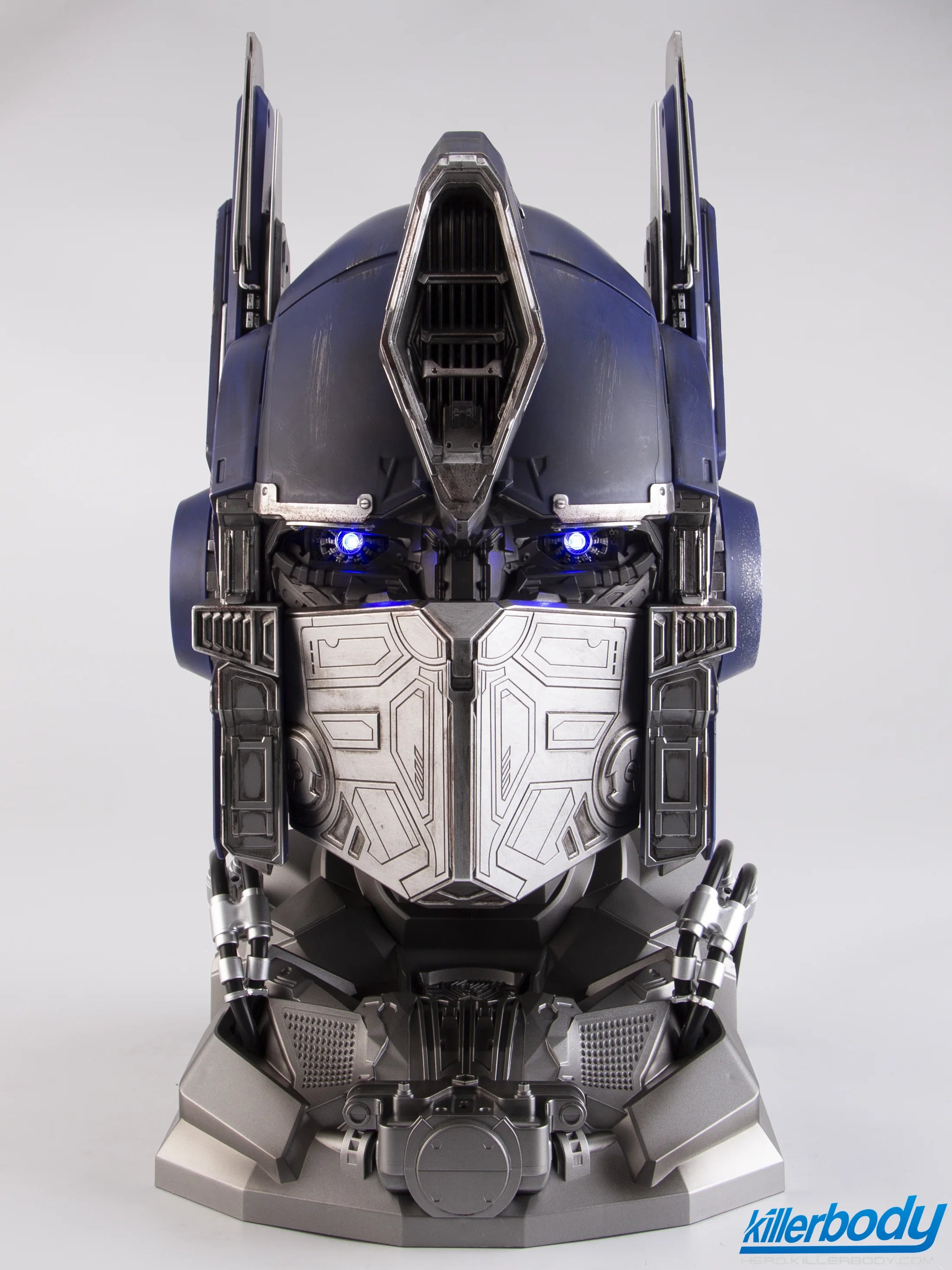 KB20069-14 Transformers Wearable Optimus Prime Helmet TOUCH-CONTROL