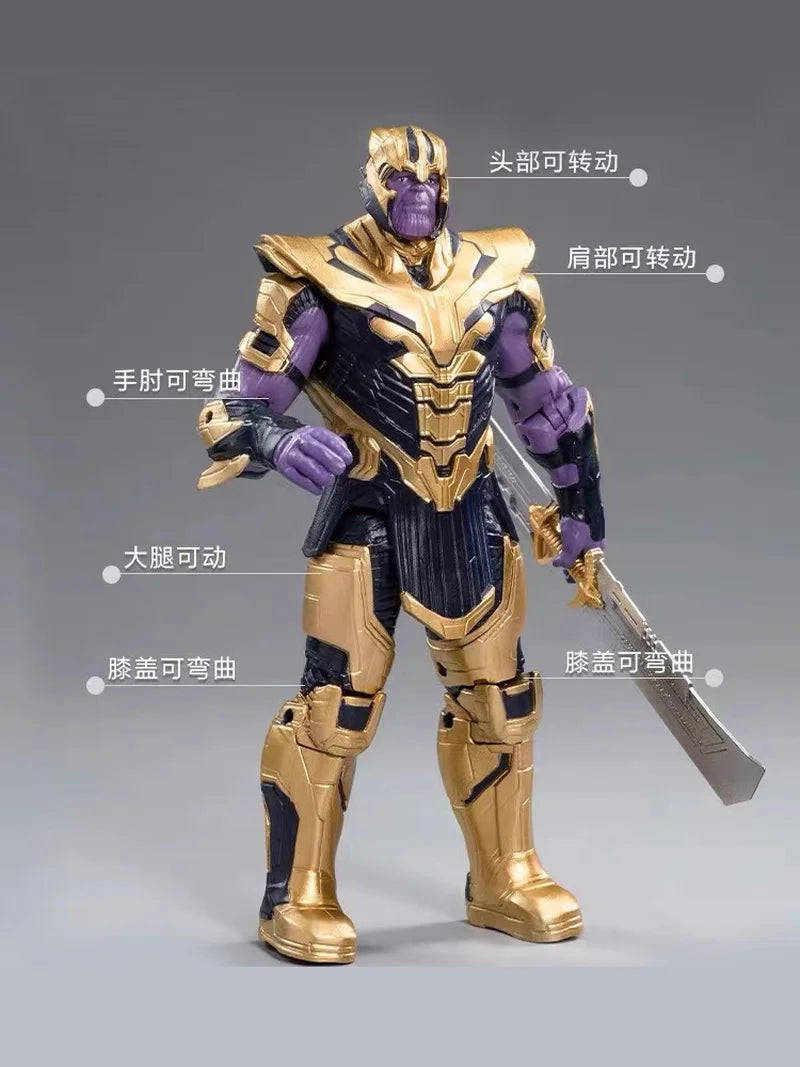 Marvel SHFiguarts Thanos Action Figures Avengers Infinity War BJD Action Figures Collectable Model Toys Ornaments Birthday Gifts