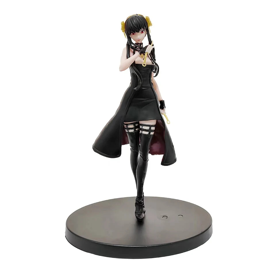 SPY×FAMILY Anime Figure Kawai Anya Forger Yor Forger Action Figures Standing Figurine Collectible Model Doll Toys Christmas gift