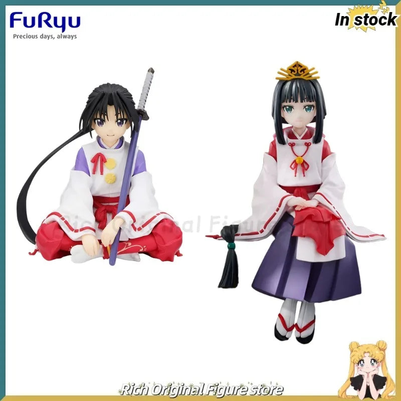In Stock Original FuRyu Noodle Stopper The Elusive Samurai Animated Version Drop/Tokiyuki Hojo Models Anime Figures Collection