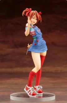 -In Stock Original KOTOBUKIYA Horror Beautiful Girl Ghost Bride Chucky 20cm Animation Cartoon Doll 1/7 Model Ornament