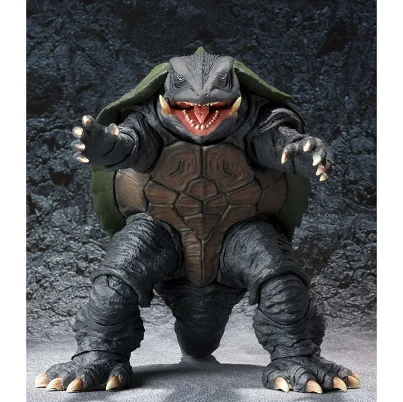 ON SALE BANDAI SHM GAMERA (1995) Anime Figures Toys For Boys Girls Kids Christmas Gift Collectible Limited edition In Stock
