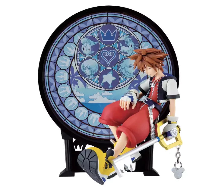 BANDAI Ichiban Kuji Kingdom Hearts Axel&Roxas Second Memory Figure Prize Action Figure Model Desktop Decoration