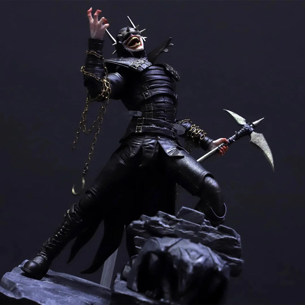 Original LPZZ UPFinegures Dark Nights Metal The Batman Who Laughs Laughing Bat  In Stock Anime Action Collection Figures Model
