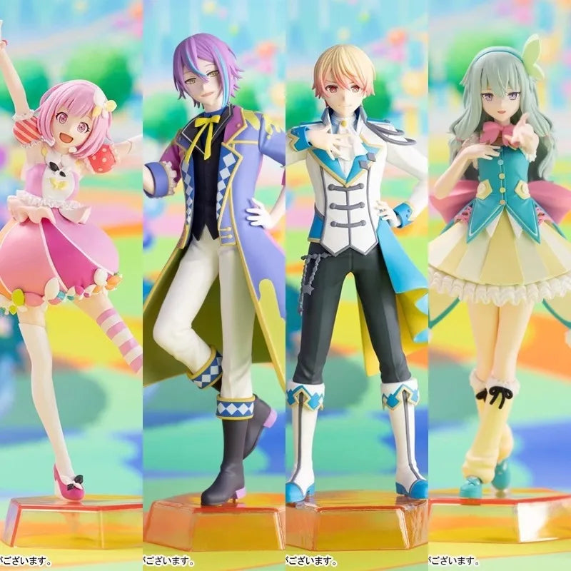 SEGA DDC Hatsune Miku Project SEKAI Vocaloid Tenma Tsukasa Kamishiro Rui Kusanagi Nene Otori Emu Anime Figure Aciton Model Toys