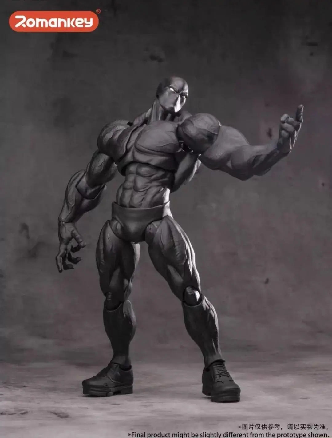 In stock, Genuine ROMANKEY Big Guy 2025 Limited Venom Edition 1/12 Action Figure Model, Collectible Gift