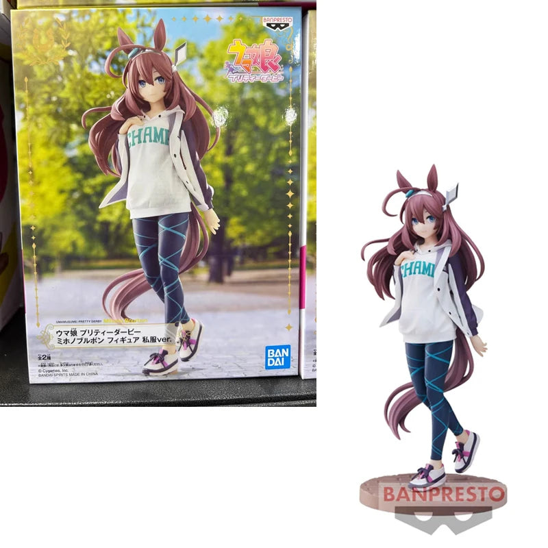 Fast Shipping Bandai Anime Pretty Derby BANPRESTO Special Week Rice Shower Silence Suzuka Tokai Teio Original Model Toys Figure