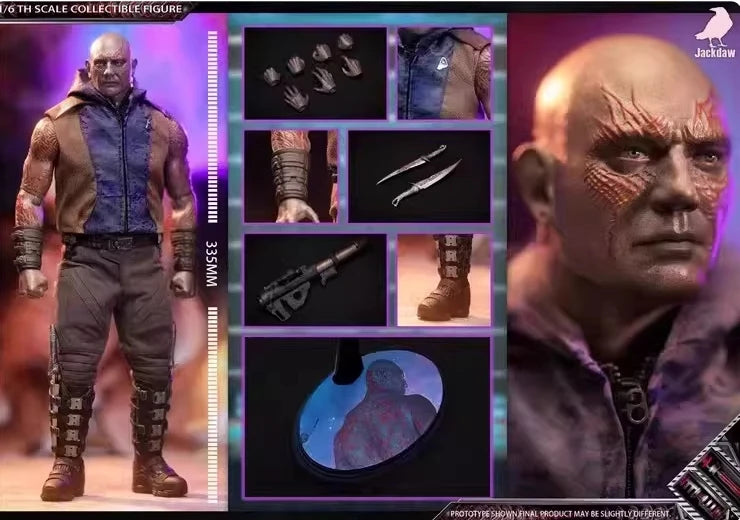 New Jd013 1/6 Scale Muscle Idiot Galaxy Destroyer Arthur 12-Inch Full Set Action Figure Collectible Holiday Gift