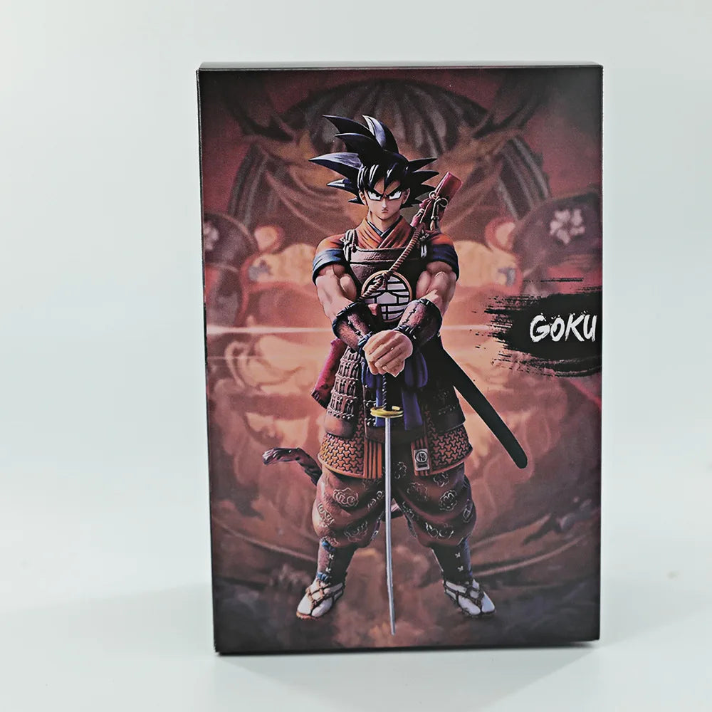 21cm Anime Dragon Ball Z Figure Samurai Son Goku Broly Super Saiyan Action Figures PVC Collection Model Doll Ornaments Toys Gift