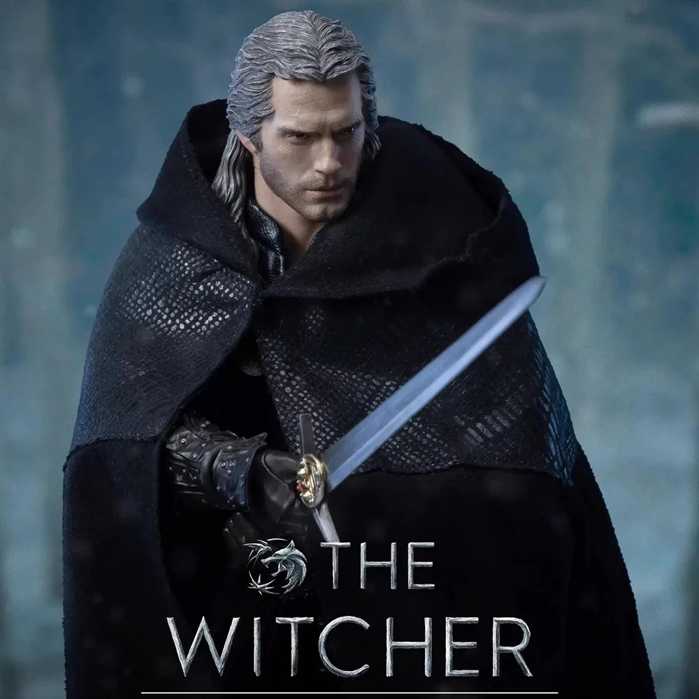 Threezero 3Z05320W0 1/6 Scale Male Witcher Demon Hunter Wolf Geralt 12'' Full Set Collectible Action Figure Model For Fans Gifts