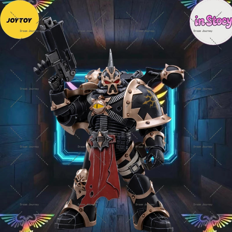 In stock Dark Source  Warhammer 40k 1/18  JOYTOY Chaos Space marine E  Action Doll Toy Collection