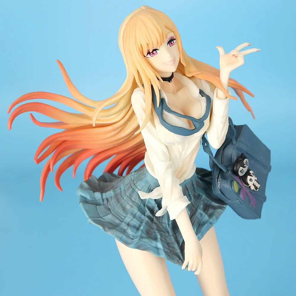 Dress-Up Darling Kitagawa Marin Figur Hentai Kawaii Uniform Anime Figuren Sexy Figur Puppe PVC Sammlung Modell Spielzeug Geschenke