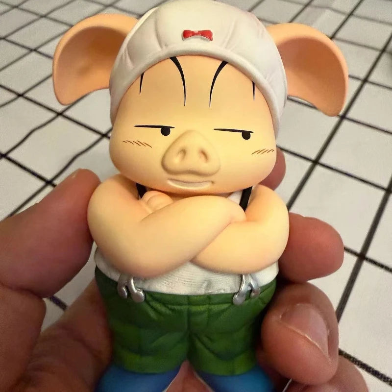 Jt Statue Dragon Ball Oolong Figure Krillin Goku Chichi Lunch Bulma Pvc Statue Action Figures Collection Model Toys Gift