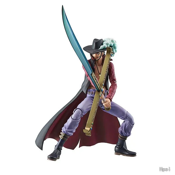 Mega House Genuine V.A.H Series One Piece Perona Negative Hollow Dracule Mihawk Hawk-Eye Boa Hancock Action Figures Model Toys