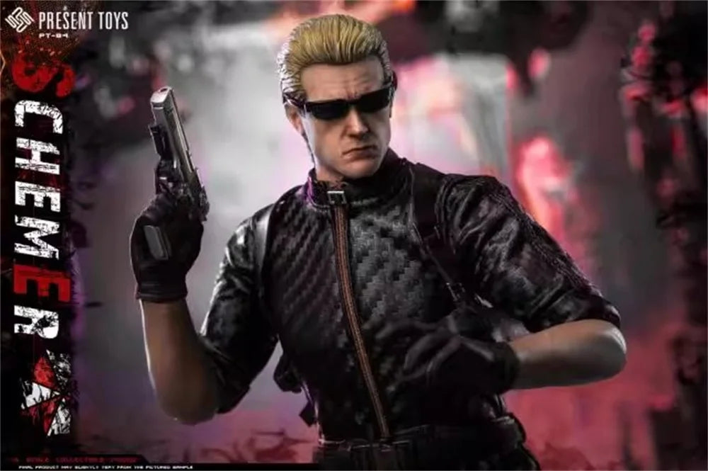 1/6 PRESENT PT-sp84 Toys Model Man Evil Full Set Moveable Action Figure About 12" Gift For Fans Collect