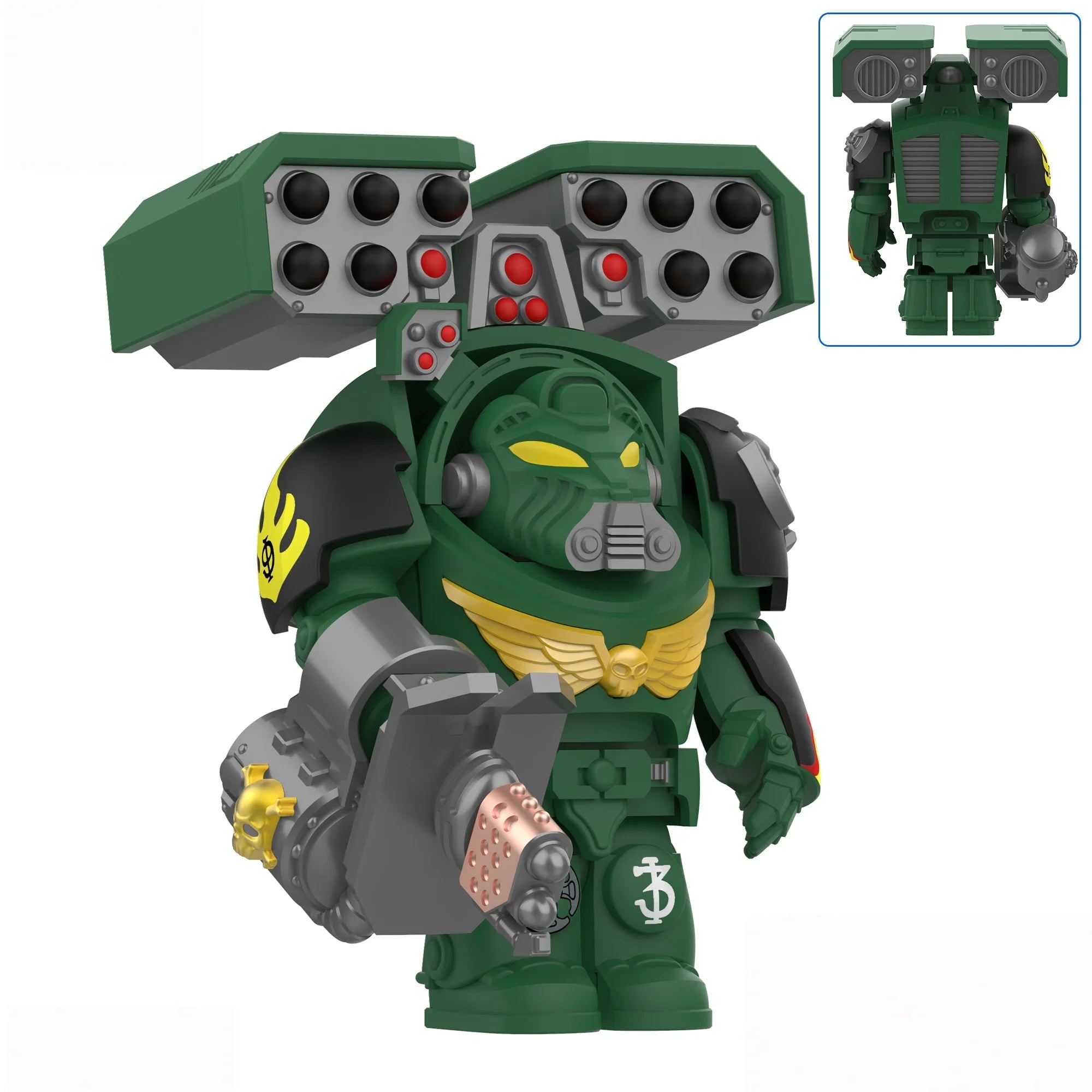 NEUE Mittelalterliche Kriegsritterfigur, aufwendige Details, schwere Bewaffnung, Engel, Ultramarines, Templer, Kriegssoldaten