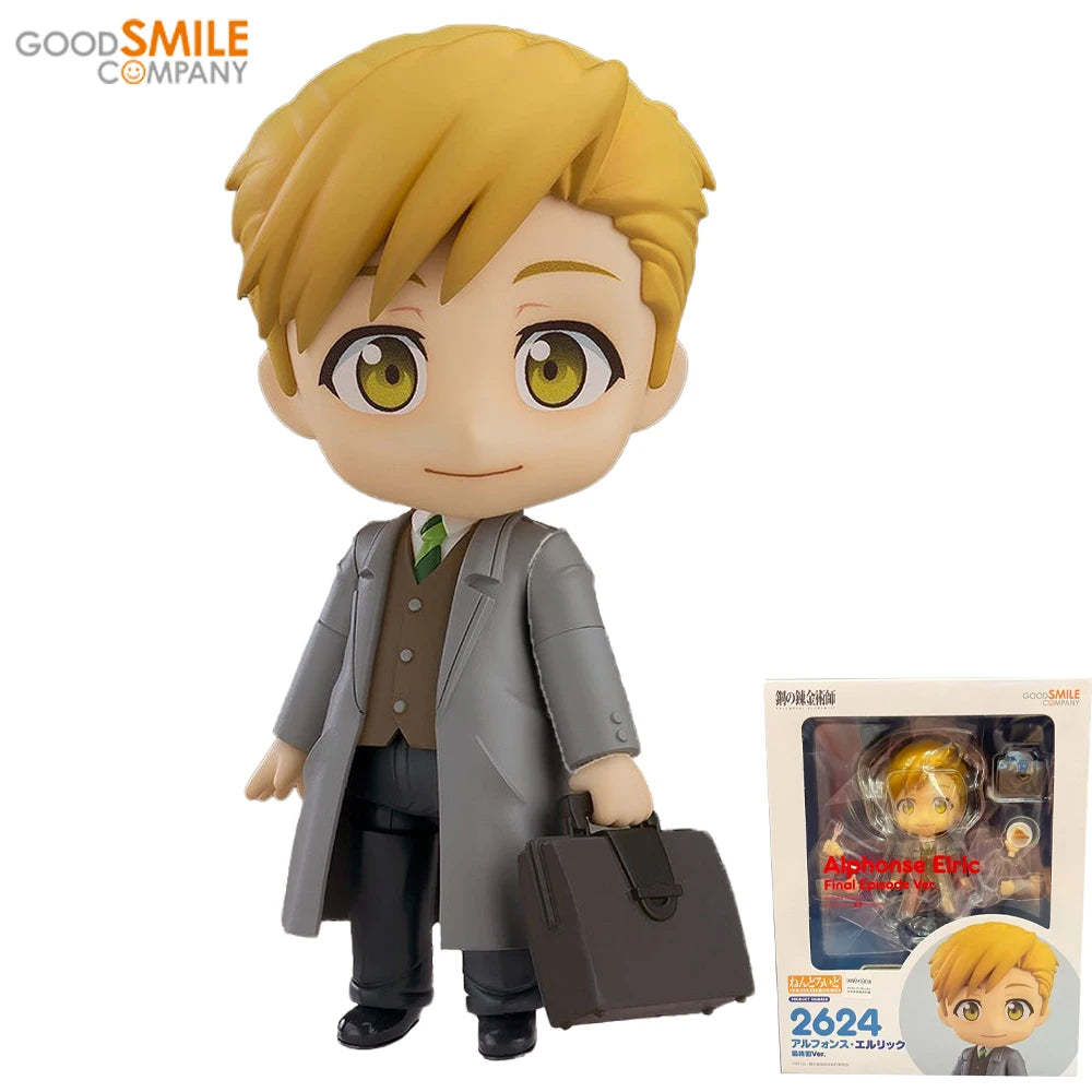 Original in Stock Good Smile Company Nendoroid (#2624) Hagane No Renkinjutsushi Fullmetal Alchemist - Alphonse Elric Garage Kit