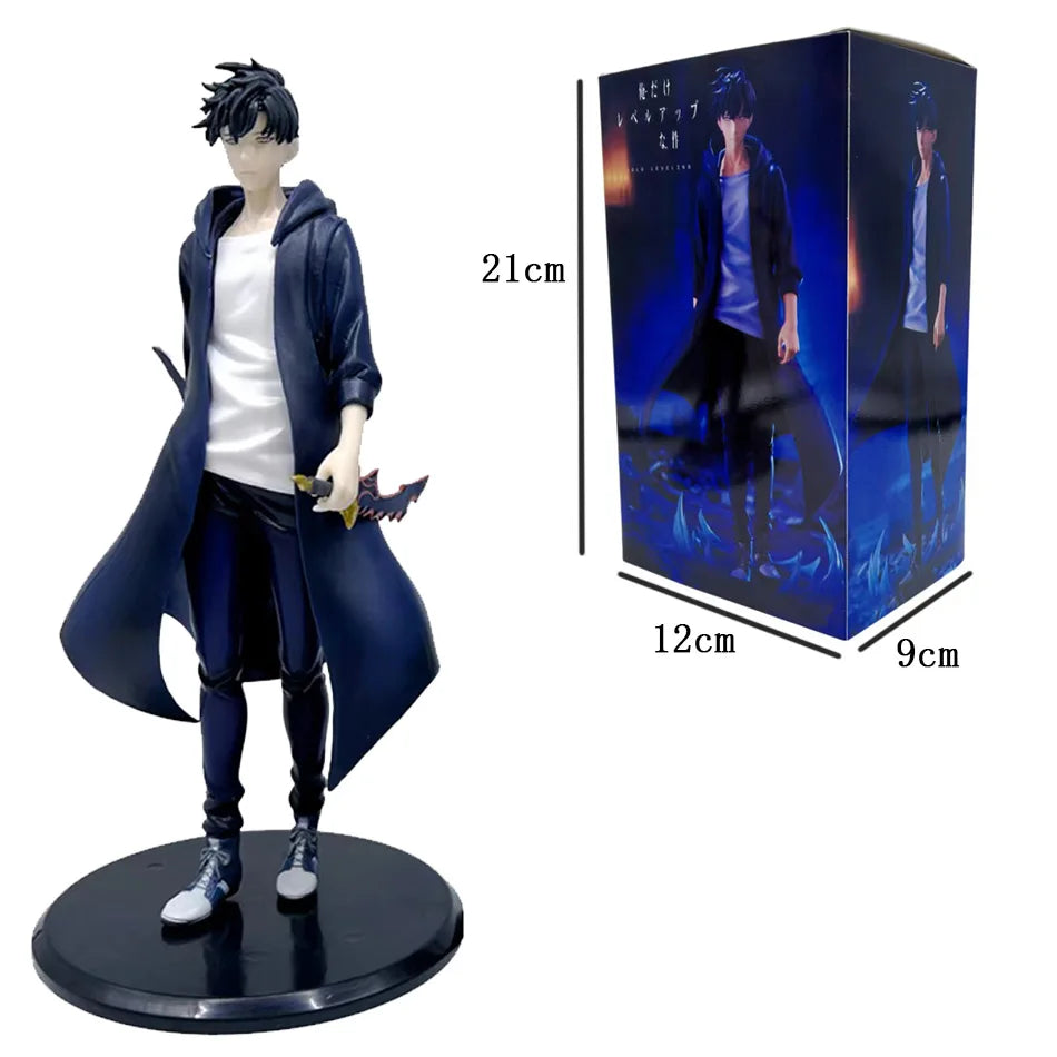 Solo Leveling Sung Jinwoo Anime Figure Ore dake Level Up na Ken Shun Mizushino Action Figure Collectible Model Doll Toys